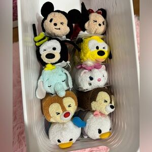 Disney TsumTsum 10 piece set as pictured. All with tags.